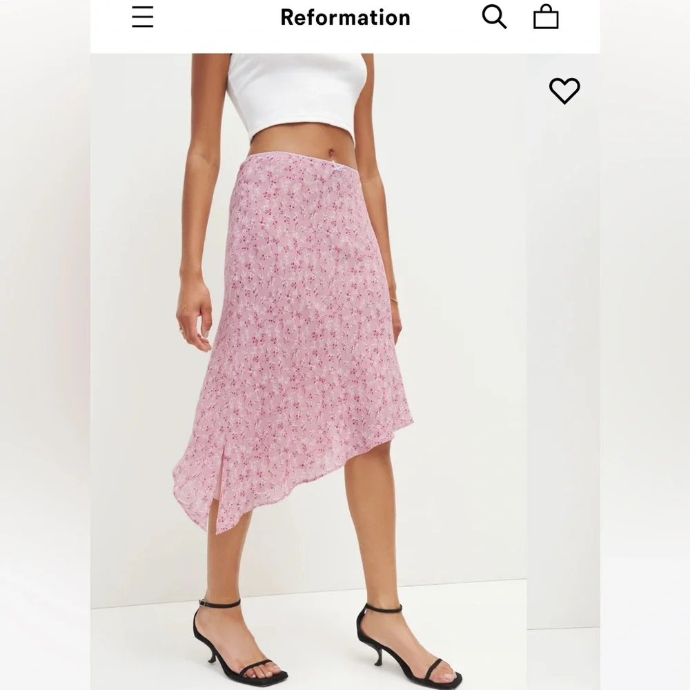 NWT Reformation Baby’s Breath skirt - Picture 1 of 12